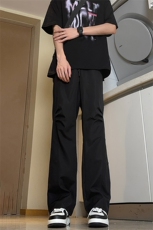 SS-K188-TP252024夏季新款港风大码防水修身拉链微喇冲锋裤男，男装休闲裤，电商A102-1