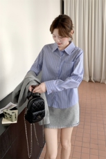 有货灰色衬衫卫衣短裙三件套5205P185K268，女装套装/套裙，2C176