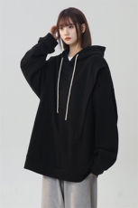 WY5001/P65春装新款高品质不起球连帽个性卫衣男潮流宽松上衣外套，女装卫衣/绒衫，电商A141