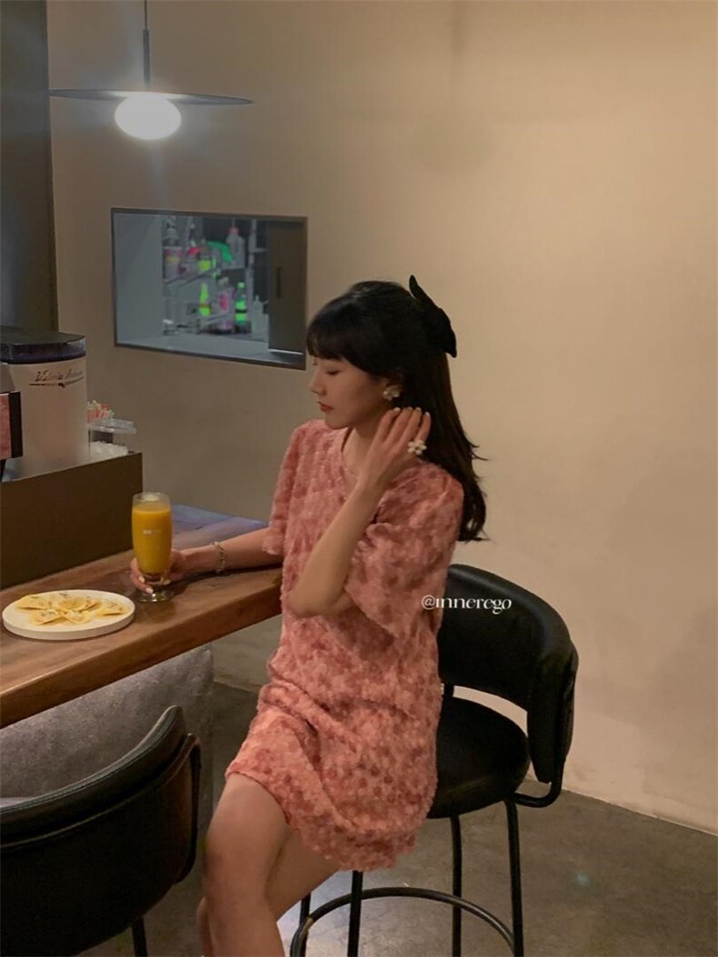 立体玫瑰花小裙子，其它，inner ego