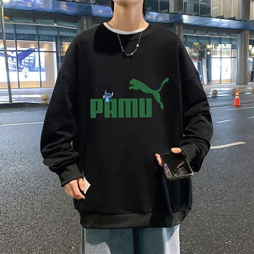 S6227-P28秋季圆领卫衣男大码韩版宽松长袖外套，男装卫衣，电商A040