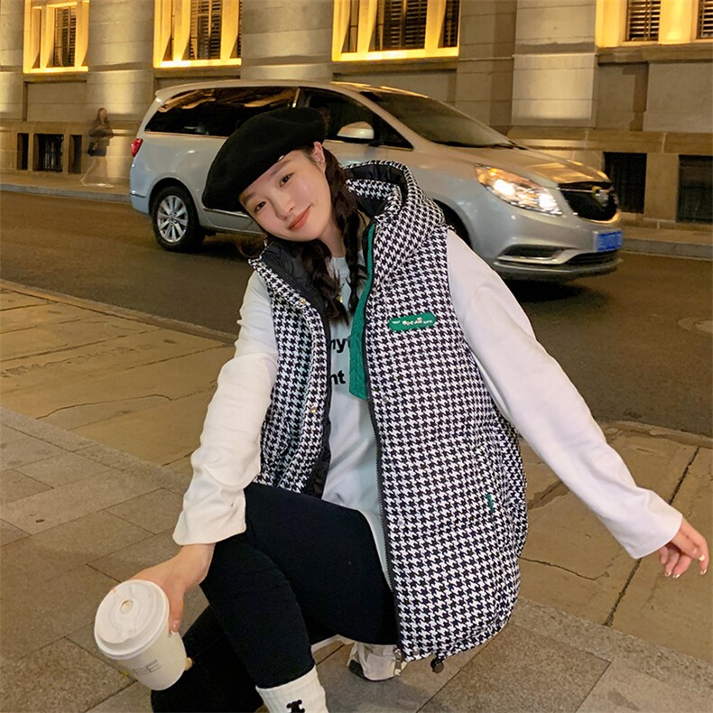 现货冬装羽绒服马甲,女装羽绒服,菡迪欧娜