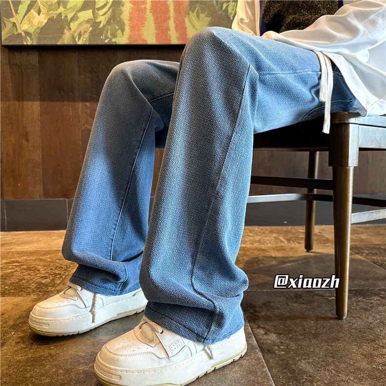 XZ616秋季新款星空纹水洗渐变休闲牛仔长裤TY1011特P40控78,男装休闲裤,星座512A（原616）