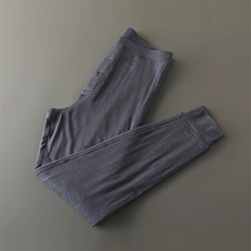 2025年秋季新款男士针织棉裤时尚休闲通勤百搭保暖，男装棉裤，片语羊绒