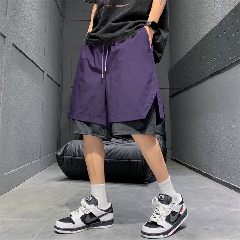 现货夏季工装短裤男ins潮牌休闲百搭潮流痞帅五分裤D02517-P43，男装休闲裤，星座308B-2