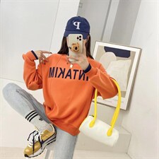 加绒卫衣，女装卫衣/绒衫，IEC