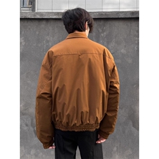 现货自制~飞行夹克外套加绒加厚工装棒球服棉衣棉服MY0008P70，男装夹克，星座908