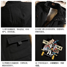 MJ47016-P80棉马甲男士大码加厚棉背心男坎肩男砖墙，男装背心/马甲，电商A040A