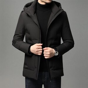 B2177钱塘2020-1冬季男士羽绒服高端90白鸭绒P245图片