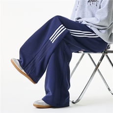 抖音品质美式休闲条纹明线拼接设计感卫裤B315-K25926-特p35控78，男装休闲裤，电商B315