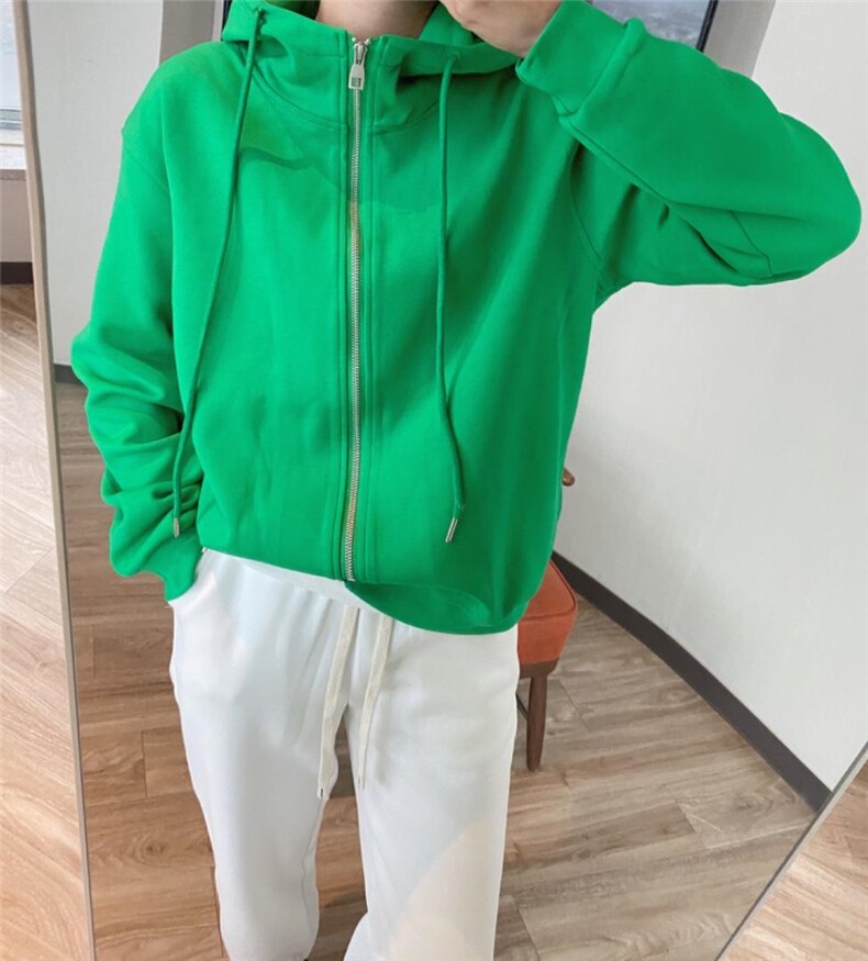 现货，春装卫衣开衫，女装卫衣/绒衫，简单小珍