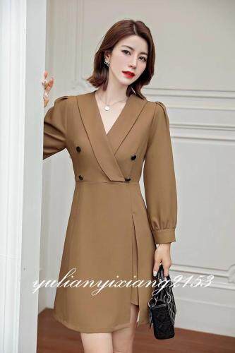 秋装新款连衣裙，女装连衣裙，雨恋依香