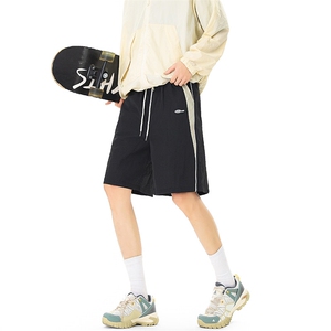 山系户外速干短裤撞色五分裤薄款休闲裤A014-DY25288-P35控48图片