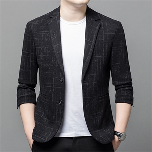 Y25909钱塘2020-2时尚休闲简约秋季中年男士西服主推P160图片