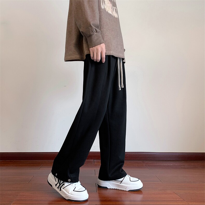 秋季休闲裤男中性纯色卫裤聚酯纤维DSA157-1-K9755-P40,男装休闲裤,电商A157-1
