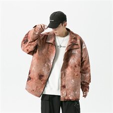 【】A003-HJ5118-P95新款满印绚丽时尚男士夹克无影墙，男装夹克，电商A003