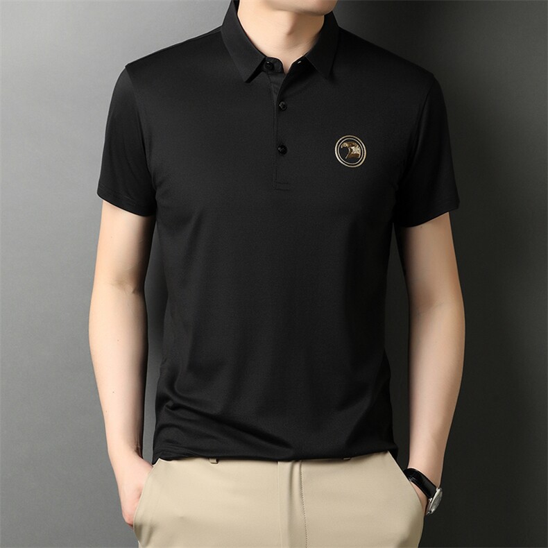 AT2250钱塘2020-3夏季男士高端翻领短袖精品T恤P56图片
