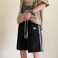 拼接夏季男士短裤五分裤宽松潮流休闲D5*P30控48，男装休闲裤，星座227-2