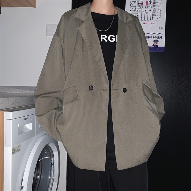 秋休闲小西服原宿韩版港风西装外套夹克外套单排扣男装W1363-P55,男装夹克,星座512-4