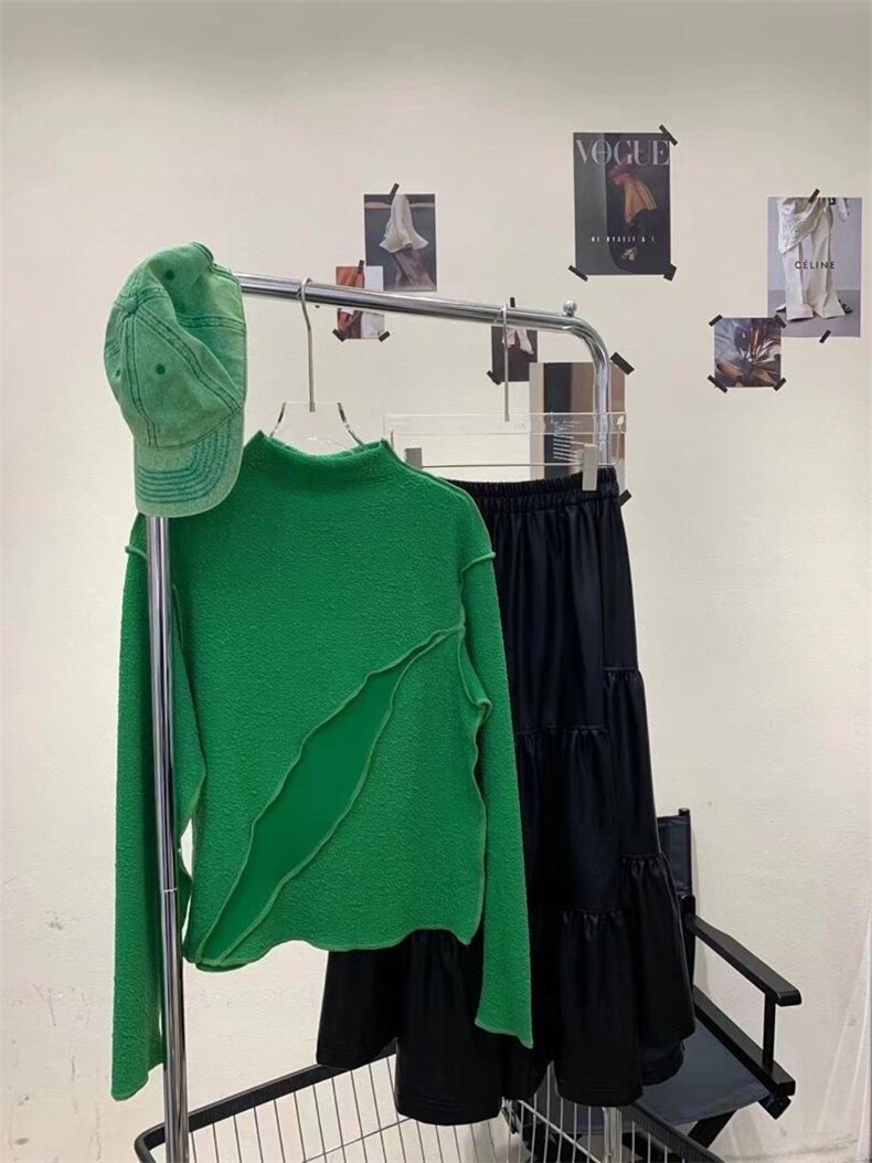 小高领肌理感打底，其它，Queena PHoebe