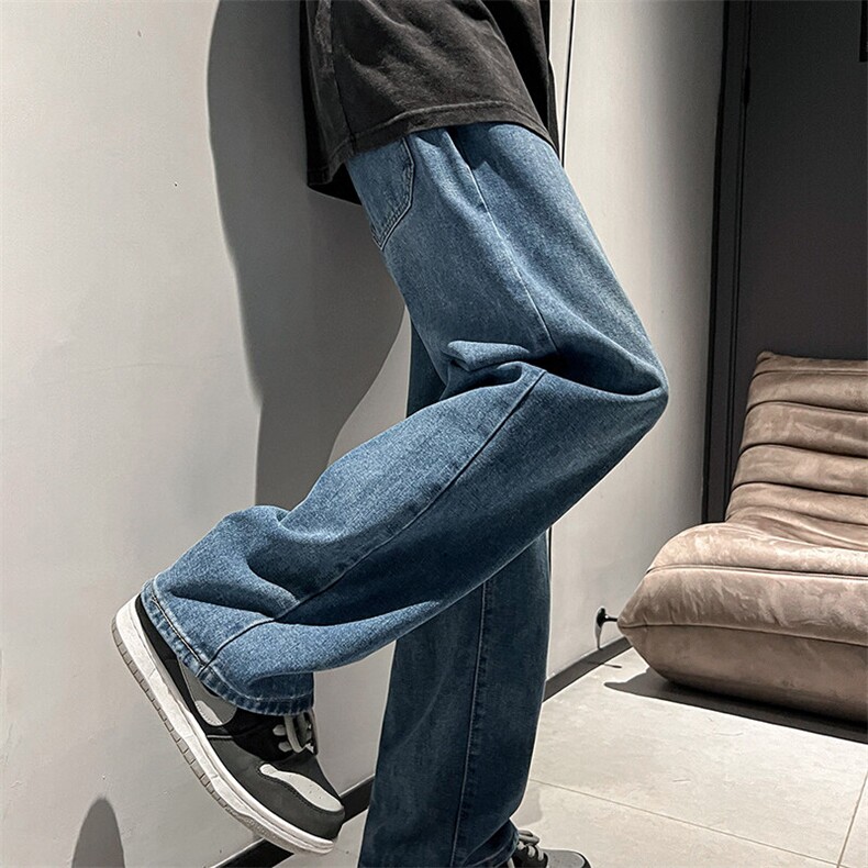 牛仔裤男宽松直筒裤K2362 常规P50 加绒P60图片