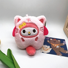 三丽欧猫卡通精品可爱毛绒挂件爆款动画小猫猫挂件