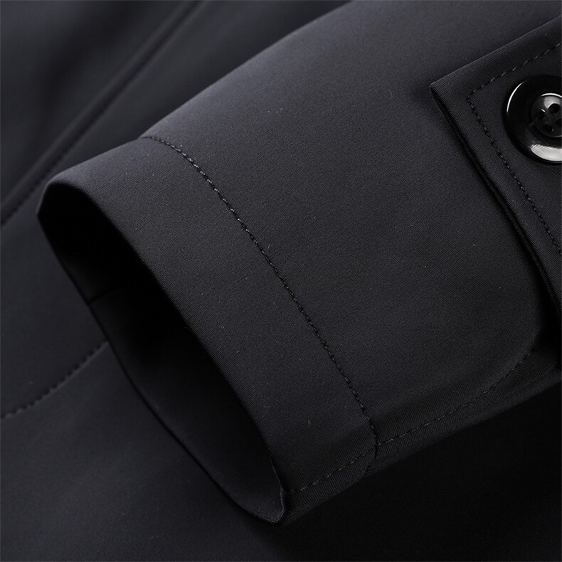 BB6555秋冬2023年男士新款夹克兔毛内胆大衣保暖派克服P725,男装夹克,电商B360