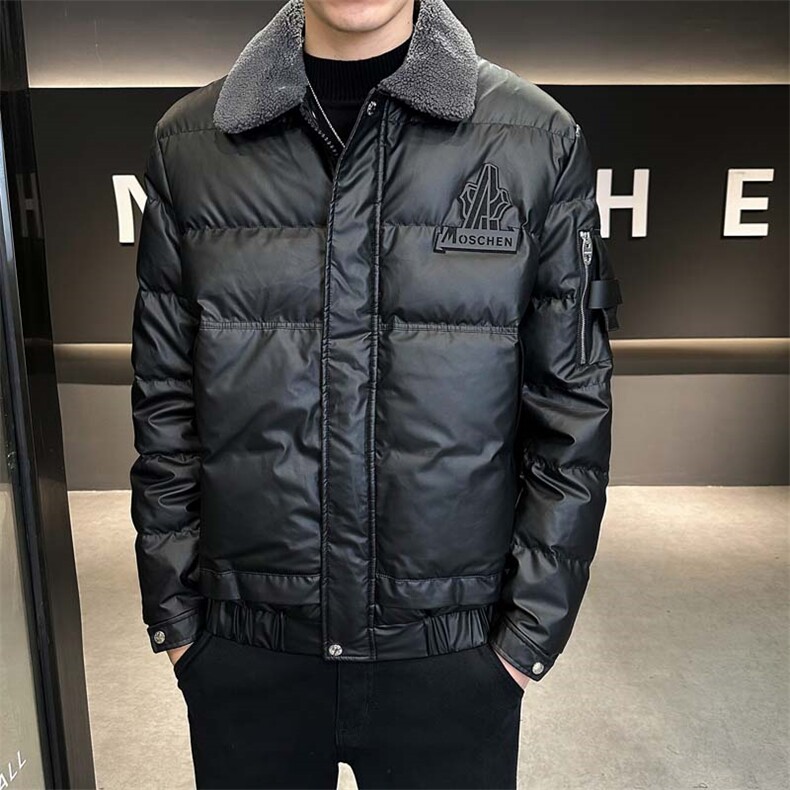 高品质皮欧防水毛领白鸭绒羽绒服外套XZ402-2P208控258Y1811货足,男装羽绒服,星座402-2