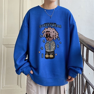 华夫格！2023秋冬新款男士圆领卫衣长袖T恤HWY19P30加绒P40图片