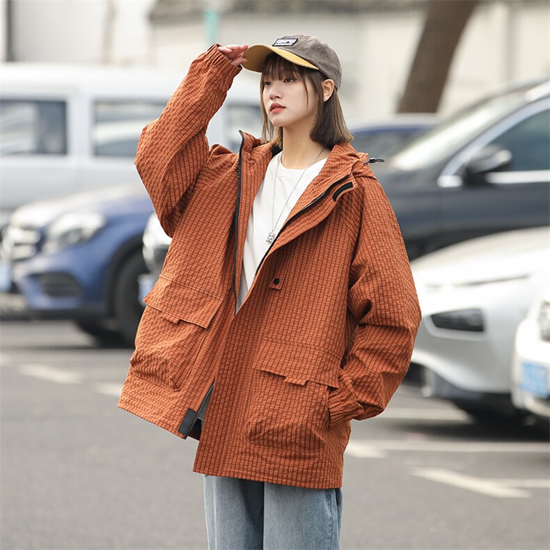 现货904-2-MY7811-P75特秋装美式重磅设计感男女户外防水夹克工装,男装夹克,星座904-2