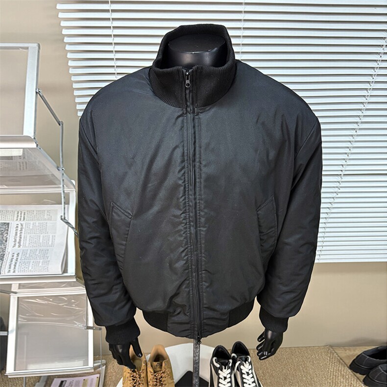 美式春款立领上衣飞行夹克短款外套男A086-JK6688-P65,男装夹克,电商基地A086