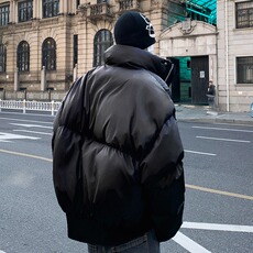 冬季加厚男款棉服保暖冬装宽松百搭棉衣面包服外套纯色棉袄Y134，男装棉衣，星座506