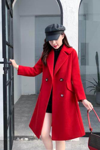 冬季新款，呢大衣，女装，艾伊贝雪