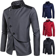 欧码2021春秋季新款外贸男装西服外套休闲单西1812-XF003P90，男装西服，星座1812