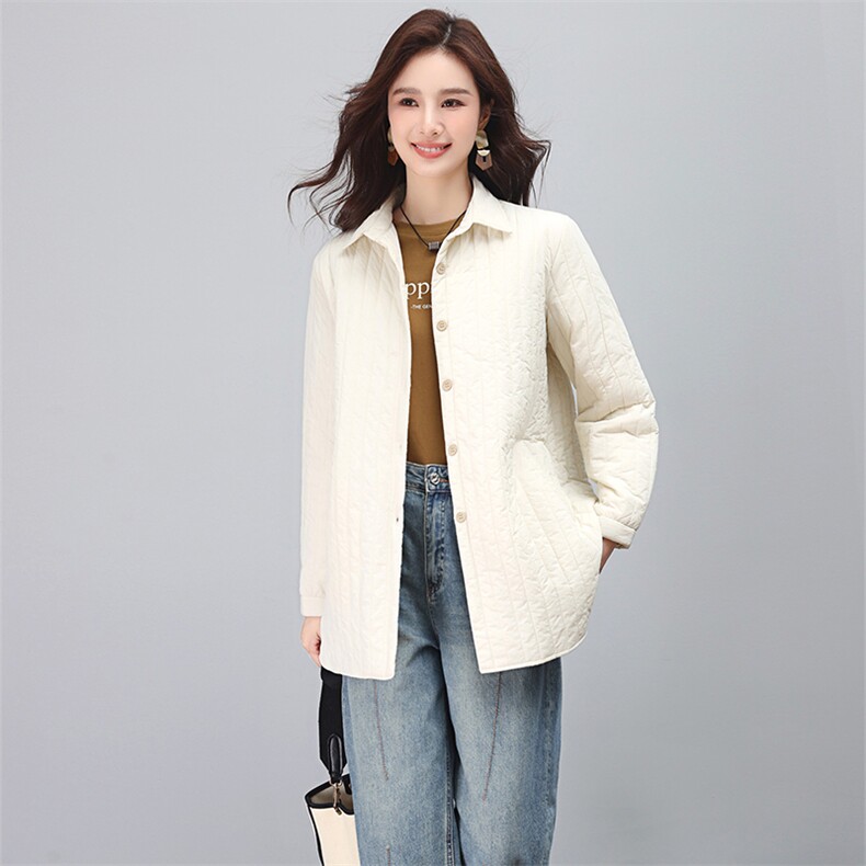 2023秋冬新款中长款棉衣,女装棉衣/棉服,小林双子