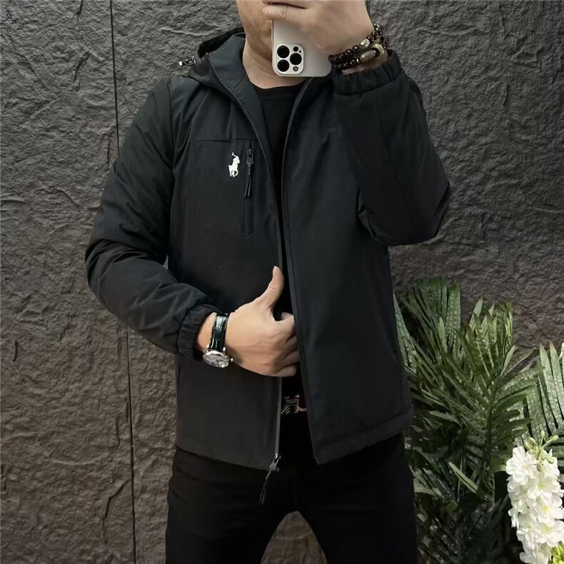 (网图)刺绣连帽轻奢棉服外套休闲潮流防风保暖313B-JK5633-P90,男装棉衣,星座313B