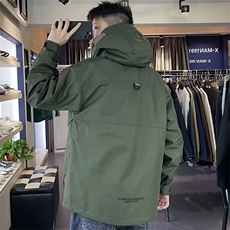百搭气质文艺潮日系小牛津复合双层夹克时尚简约原宿HH8122P70，男装夹克，星座1013-5