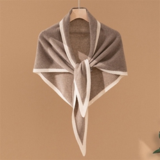 2025年秋季时尚百搭通勤简约休闲三角巾,围巾,臻歆羊绒, 2025年秋季时尚百搭通勤简约休闲三角巾,围巾,臻歆羊绒,