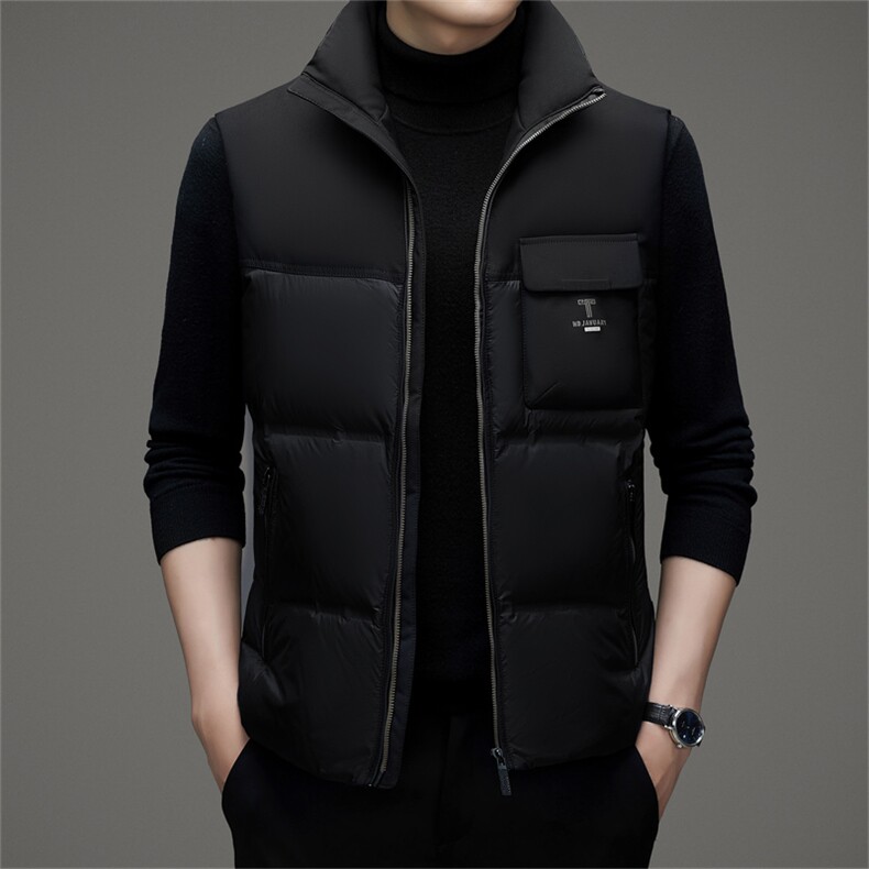 V3151钱塘2020-3冬季厚款时尚休闲中年男士90鸭绒羽绒服P148，男装羽绒服，钱塘207-3