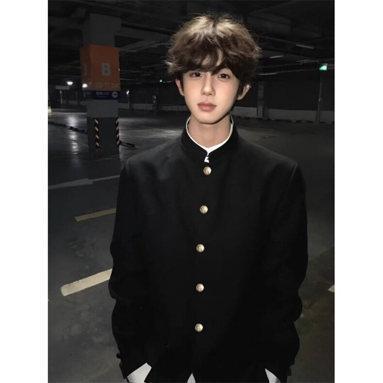 2025韩版潮流男士上衣帅气宽松港风西装外套男春秋百搭休闲西服，男装西服，四季星座505