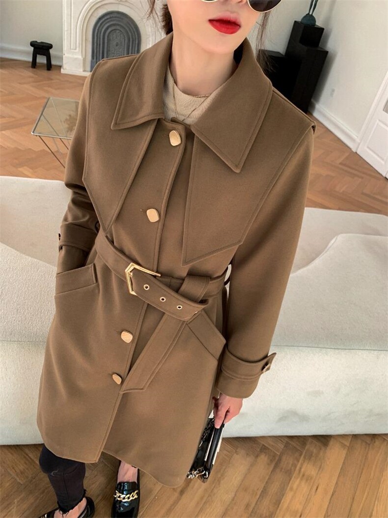 2021年冬季新品时尚大衣火爆，其它，圣伊敏