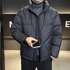 新标90绒云朵泡芙穿刺羽绒服男冬季2025新款A313-55803-P355，男装羽绒服，电商A313