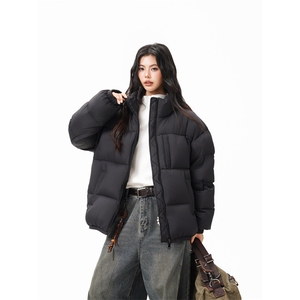 90%绒新标有报韩版宽松羽绒服外套上衣Y993/ P350 现货图片