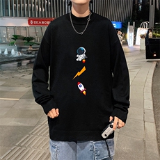 M18165-P45加绒款-P65半高领毛衣男士大码针织衫男毛线衣男，男装针织衫/毛衣，电商A040
