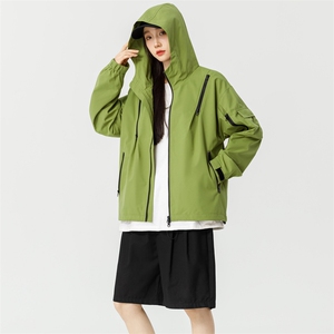 秋季新款现货港风夹克三防冲锋衣宽松男外套DSA157B-JK1562-P75图片