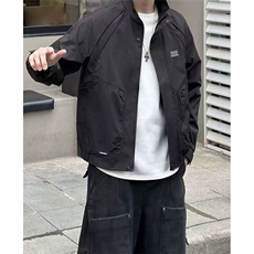 春秋新款男士休闲夹克外套百搭立领夹克时尚简约工装上衣JK93，男装夹克，星座1116A（原606A-3）