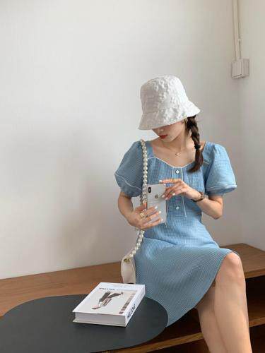 夏季新款A版连衣裙，女装连衣裙，墨初