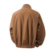 JK007立体白底大口袋工装教练飞行夹克聚酯纤维(S-3XL)TP38，男装夹克，电商A088