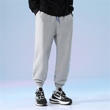 日系2024秋冬款撞色印花束脚运动休闲潮牌卫裤8806-P55控69,男装休闲裤,星座914-3