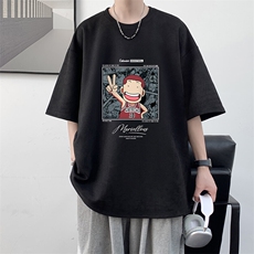 麂皮绒短袖t恤男大码半袖男JD82392-P25，男装T恤，电商A040